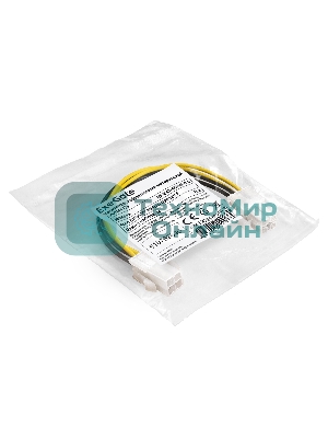 Удлинитель кабеля питания материнской платы +12V ExeGate EX-EXT-4M4F-0.2 (4pin EPS12V M/4pin EPS12V F, 0,2м)