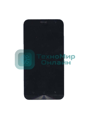 Дисплей для Asus ZenFone 2 Laser ZE550KL черный с рамкой