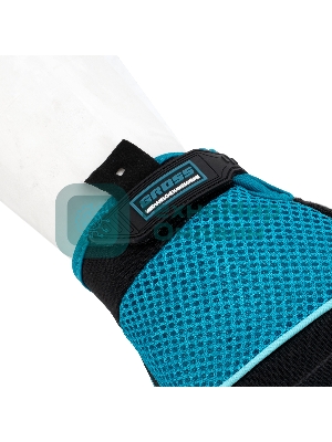 Перчатки комбинированные облегченные Gross открытые пальцы, AKTIV, размер М (8)