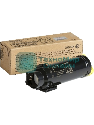 Картридж лазерный Xerox 106R03483 желтый для Phaser 6510/WorkCentre 6515 1000 стр.(Channels)