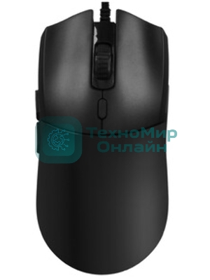 Мышь проводная Oklick 714GM черный, 3200 dpi, USB, кнопки - 7