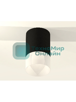 Светильник Ambrella Light XS7422025 SBK/FR черный песок/белый матовый MR16 GU5.3 (C7422, N7170)