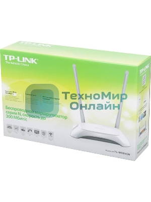 Роутер беспроводной TP-Link TL-WR840N N300 10/100BASE-TX белый