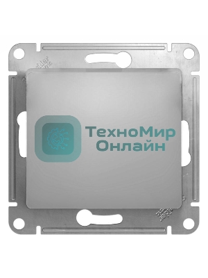 Механизм переключателя 1-кл. СП Glossa сх. 6 10AX алюм. SchE GSL000361