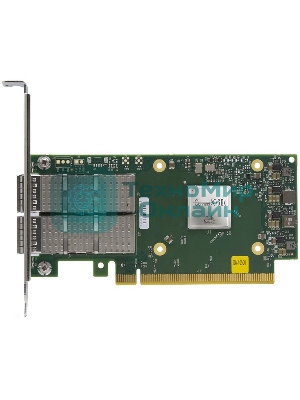Сетевая карта MELLANOX ConnectX-6 Dx EN adapter card, 100GbE, Dual-port QSFP56, PCIe 4.0 x16, No Crypto, Tall Bracket