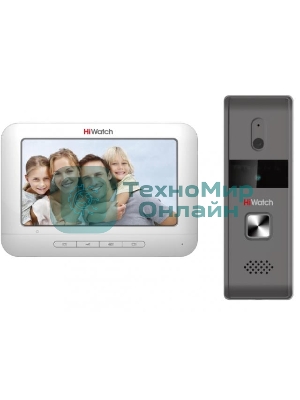 Видеодомофон Hikvision DS-D100KF белый