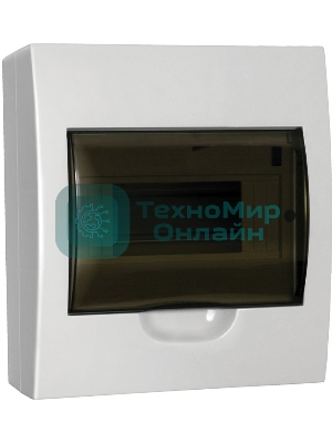 Бокс ЩРН-П-8 мод. навесной пластик IP41 GENERICA IEK MKP12-N-08-41-G