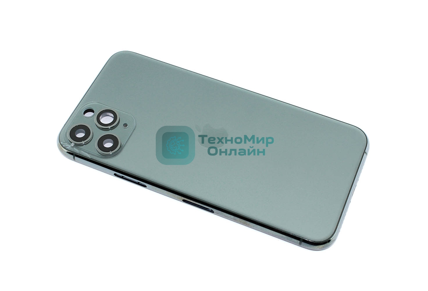 Задняя крышка (корпус) в сборе с рамкой для Apple iPhone 11 Pro зеленый