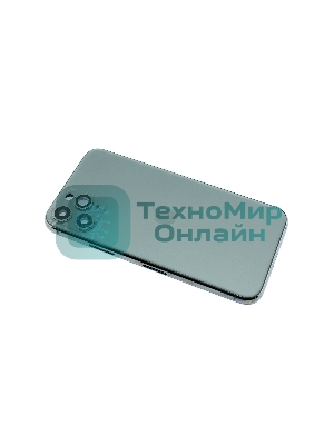 Задняя крышка (корпус) в сборе с рамкой для Apple iPhone 11 Pro зеленый