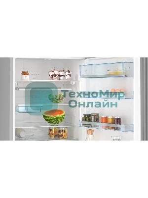 Холодильник Bosch KGN56LB31U черный двухкамерный 279/87л морозилка снизу, No Frost