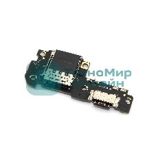 Нижняя плата (шлейф) с разъемом зарядки и микрофоном для Xiaomi Poco X5 Pro 5G (22101320G)