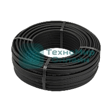 Кабель греющий (нагревательный) Rexant саморегулирующийся с УФ-защитой SRL30-2CR UV, экранированный, 30Вт/м, 1,0мм2/60м, бухта 50м