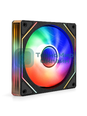 Вентилятор с подсветкой ExeGate EX12025H3P4PPRM-PWM.ARGb (120x120x25, ARGb, Hydraulic bearing (гидродинамический), 4pin + 3pin, 600-1800RPM, 26dBA)