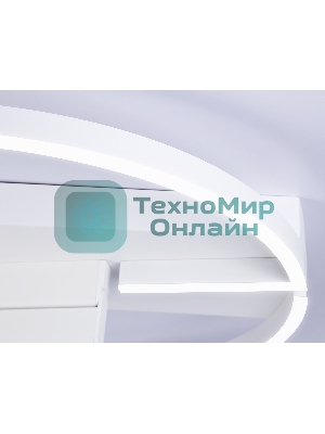 Светильник Ambrella light FL51459/1+1 WH белый 72W 3000K-6400K+4200K D600*110 (ПДУ РАДИО 2.4G)