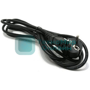 Кабель питания ExeGate PC-1,2 OfficePC 450W (Евровилка Schuko->С13) VDE-250V черный, 1.2м