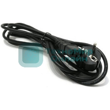 Кабель питания ExeGate PC-1,2 OfficePC 450W (Евровилка Schuko->С13) VDE-250V черный, 1.2м