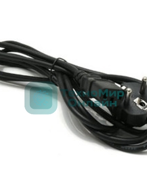 Кабель питания ExeGate PC-1,2 OfficePC 450W (Евровилка Schuko->С13) VDE-250V черный, 1.2м