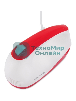 Миксер ручной Starwind SHM-251 250 Вт, белый/коралловый