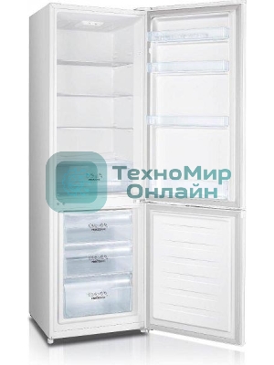 Холодильник Gorenje RK4181PW4 белый двухкамерный 198/66л морозилка снизу, капельная система