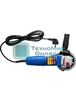 Угловая шлифовальная машина Зубр 125 мм, 1500 Вт, регулировка оборотов, серия Профессионал.