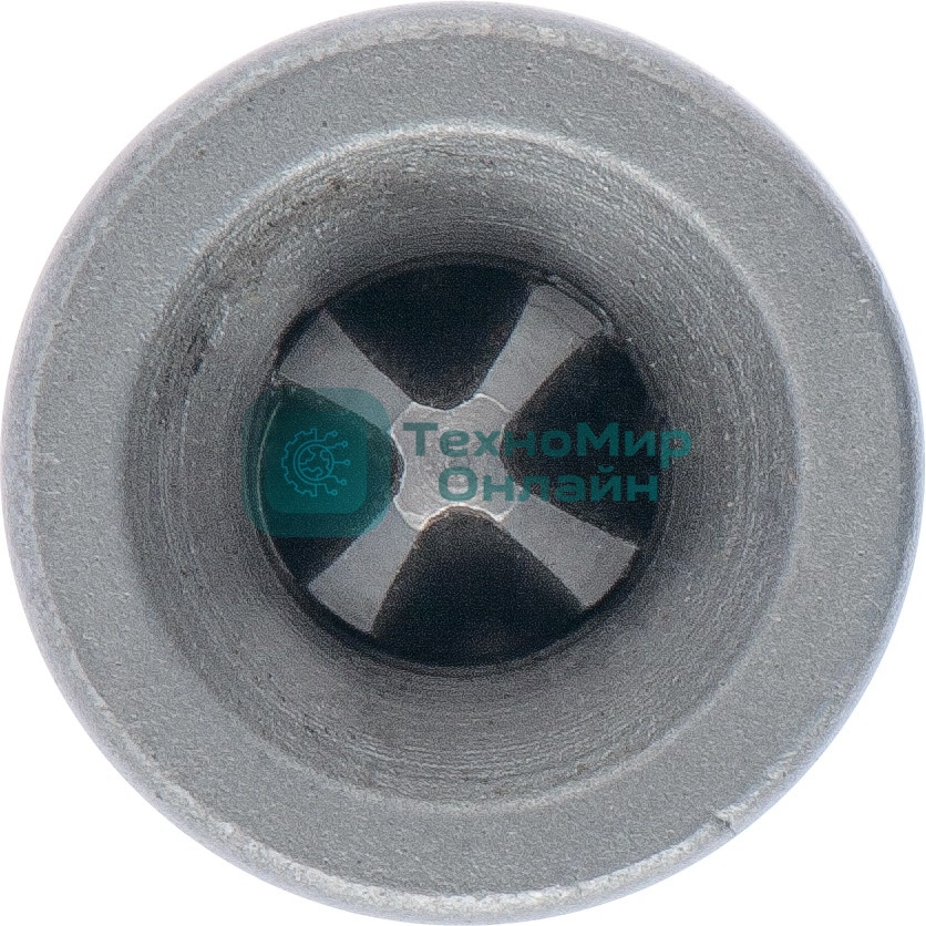 Бита Сибртех PH2x50 мм с ограничителем для ГКЛ, 2 шт., CrMo