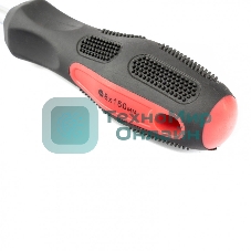 Отвертка Matrix Anti-Slip, SL8,0 х 150 мм, CrV, двухкомп. рукоятка