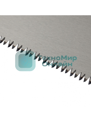 Ножовка по дереву Denzel 450 мм, 11 TPI, зуб 3D, металлопластиковая рукоятка