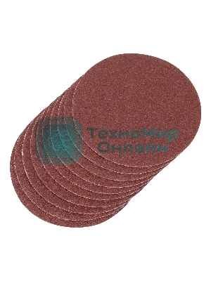 Круг абразивный Matrix на ворсовой подложке под 