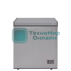 Морозильный ларь Бирюса Б-M155KX, металлик, 145л