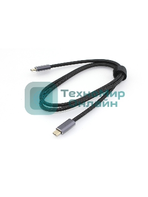 Кабель USB4 Type-C на Type-C Thunderbolt 3, PD 100W 1м