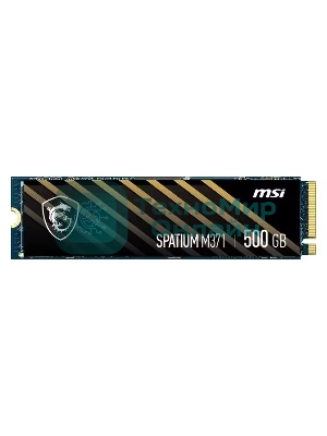 Накопитель SSD MSI 500Gb SPATIUM M371 M.2(22x80мм), NVMe, PCIe 3.0 x4, 3D TLC, R/W 2200/1150, IOPs 60 000/200 000, TbW 110, DWPD 0.12