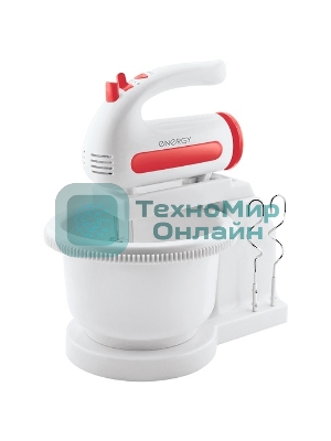 Миксер Energy EN-273, с чашей, 5 скоростей, 200 Вт, чаша 1,5л