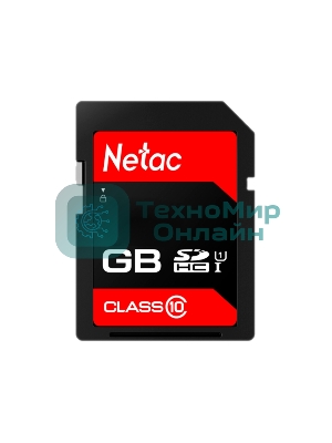 Флеш карта SDHC 16Gb Netac P600 NT02P600STN-016G-R