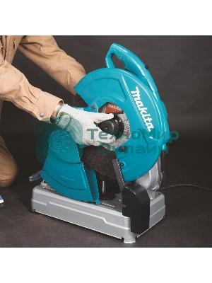 Машина отрезная Makita LW14002200Вт 3800об/м диск-ф355х25.4мм рез-102х194мм 17кг кор