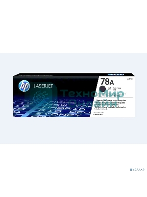 Картридж лазерный HP CE278A черный LJ P1566/P1606 (2100 стр.)