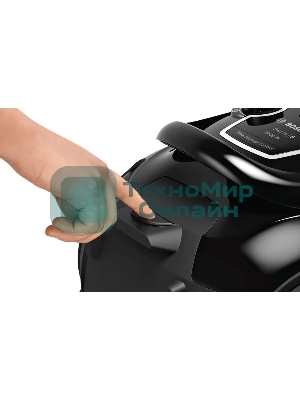 Пылесос Bosch BGS412234, безмешковый, емкость пылесборника 2.4 л, сухая уборка, циклонная система фильтрации, черный