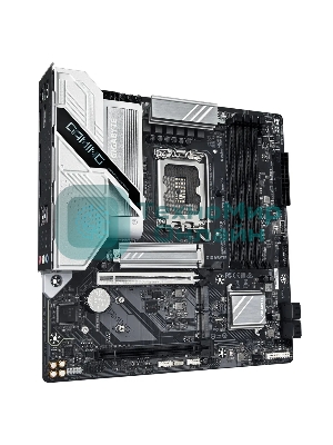 Материнская плата Gigabyte Z890M GAMING X, LGA 1851, Intel Z890, 4xDDR5, 4xSATA, 3xM.2, 1xPCIe 5.0 x16, 1xPCIe 4.0 x16, 1xHDMI, 2xDP, 1x 2.5Gb LAN, 2xUSB-A 2.0, 3xUSB-A 3.2 Gen 1, 3x3.5 мм, 7.1, mATX