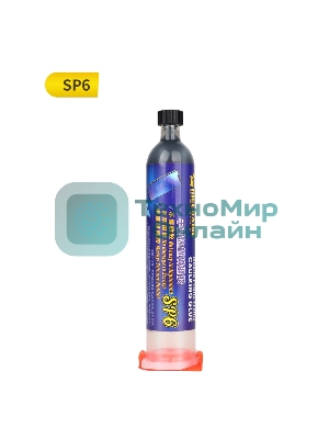 Мощный клей для приклейки стекол Mechanic SP6 черный 30 мл