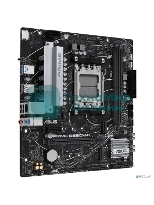 Материнская плата ASUS PRIME B650M-R, Socket AM5, AMD B650, 2xDDR5, 4xSATA, 2xM.2, 1xPCIe 4.0 x16, 1xPCIe x1, 1xHDMI, 1x 2.5Gb LAN, 2xUSB-A 3.2 Gen 1, 4xUSB-A 2.0, 3x3.5 мм, 7.1, mATX