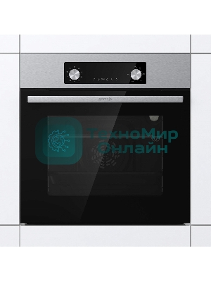 Духовой шкаф электрический Gorenje BO6737E02NX, черный