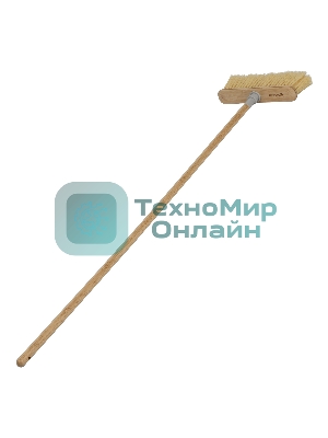 Щетка бамбуковая для подметания пола 26,5 см с черенком, 117 см, Home Palisad