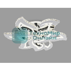 Управляемый светодиодный светильник Ambrella light FA1725/6+3 CH хром 180W 3000K/4200K/6400K 680*610*120 (ПДУ РАДИО 2.4G)