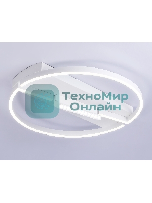 Светильник Ambrella light FL51459/1+1 WH белый 72W 3000K-6400K+4200K D600*110 (ПДУ РАДИО 2.4G)