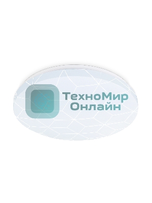 Потолочный светодиодный светильник Ambrella light FZ1035 WH белый 21W 6400K D320*55 (Без ПДУ)