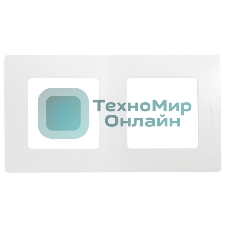 Рамка 2-м Etika Legrand 672502 белый