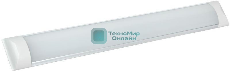 Светильник IEK LDBO0-5007-18-6500-K03 LED ДБО 5007 18Вт 6500К IP20 600мм алюминий аналог люм.свет. 2х18, 600х70х27 мм, алюм. корпус