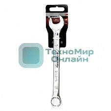 Ключ комбинированный Matrix, 17 мм, CrV, полированный хром