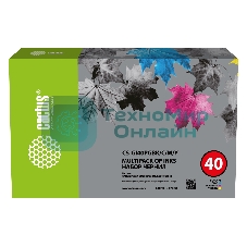 Чернила Cactus CS-GI40PGbK/C/M/Y голубой/пурпурный/желтый/черный набор350мл для Canon Pixma G5040/G6040/GM2040