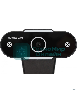 Веб-камера OKLICK OK-C012HD 1280x720, 30 кадр/с, USB Type-A, микрофон, универсальное крепление