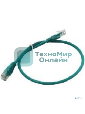 Коммутационный шнур NEOMAX (NM13601-005G) UTP 0.5м., гибкий, cat. 6, зеленый, многожильный